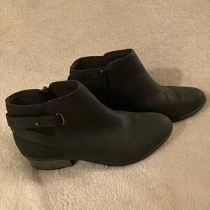 Clarks Black Ankle Booties